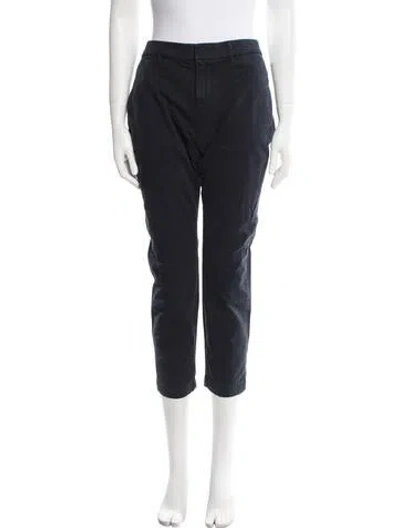 Pre-owned Nili Lotan Straight Leg Pants In Blue
