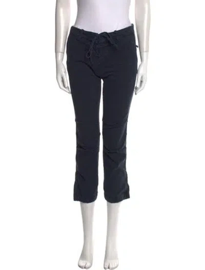 Pre-owned Nili Lotan Straight Leg Pants In Blue