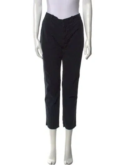 Pre-owned Nili Lotan Straight Leg Pants In Blue