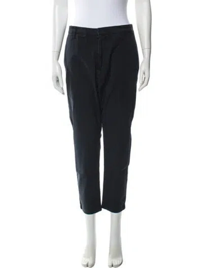Pre-owned Nili Lotan Straight Leg Pants In Blue