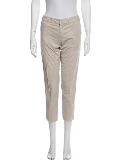 Pre-owned Nili Lotan Straight Leg Pants In Blue