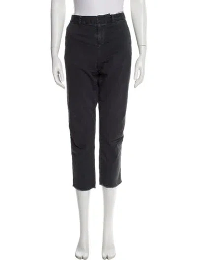 Pre-owned Nili Lotan Straight Leg Pants In Blue