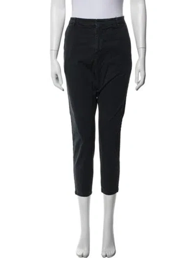Pre-owned Nili Lotan Straight Leg Pants In Blue