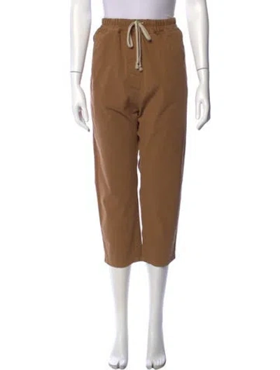 Pre-owned Nili Lotan Straight Leg Pants In Brown