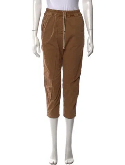 Pre-owned Nili Lotan Straight Leg Pants In Brown