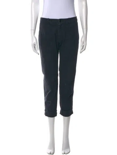 Pre-owned Nili Lotan Straight Leg Pants In Gray