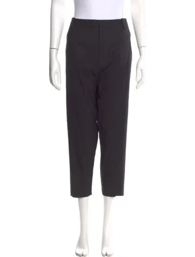 Pre-owned Nili Lotan Straight Leg Pants In Gray