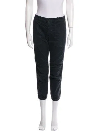 Pre-owned Nili Lotan Straight Leg Pants In Gray
