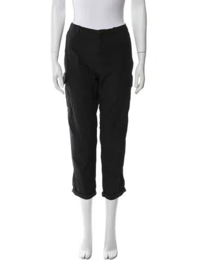 Pre-owned Nili Lotan Straight Leg Pants In Gray