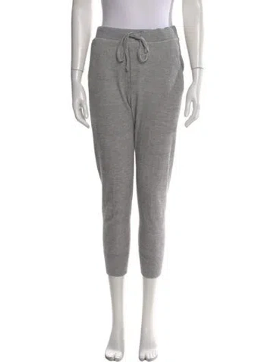 Pre-owned Nili Lotan Straight Leg Pants In Gray