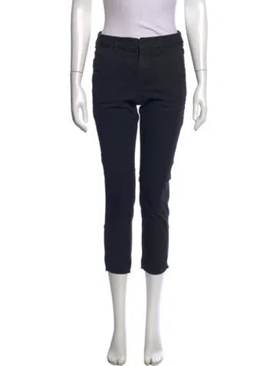 Pre-owned Nili Lotan Straight Leg Pants In Gray