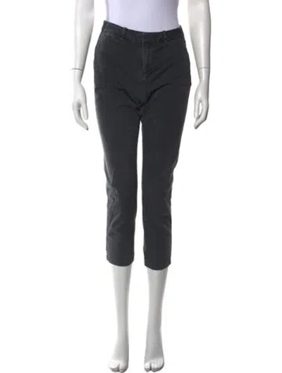 Pre-owned Nili Lotan Straight Leg Pants In Gray
