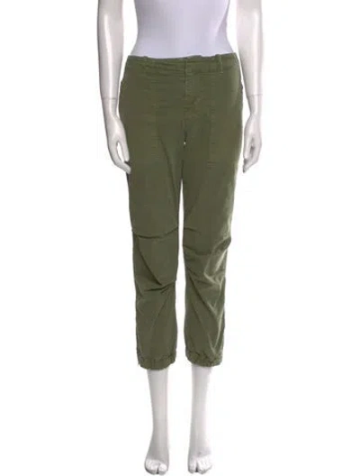 Pre-owned Nili Lotan Straight Leg Pants In Green
