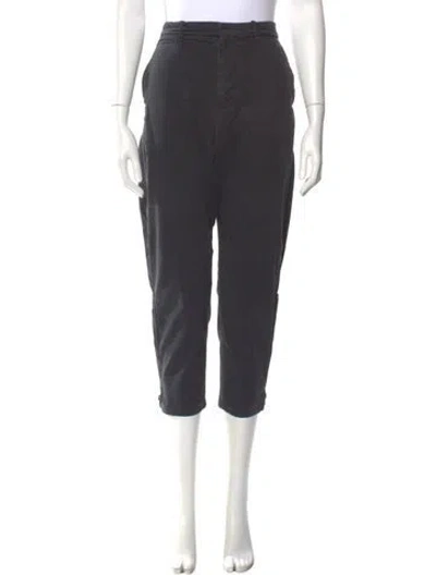 Pre-owned Nili Lotan Straight Leg Pants In Grey