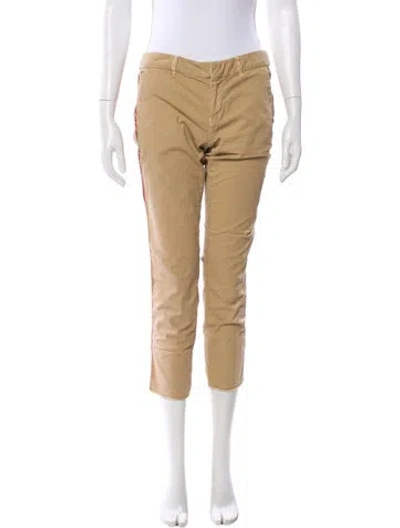 Pre-owned Nili Lotan Straight Leg Pants In Neutral