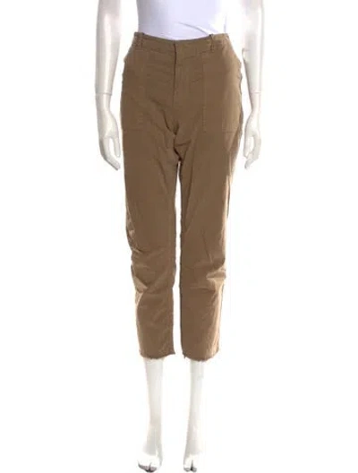 Pre-owned Nili Lotan Straight Leg Pants In Neutral