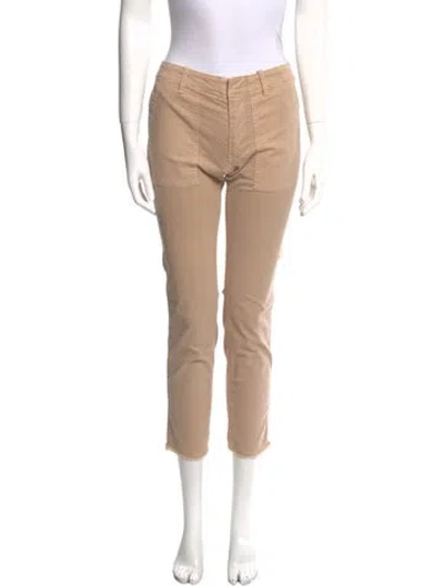 Pre-owned Nili Lotan Straight Leg Pants In Neutral