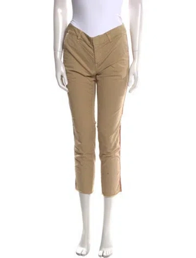 Pre-owned Nili Lotan Straight Leg Pants In Neutral