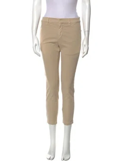 Pre-owned Nili Lotan Straight Leg Pants In Neutral