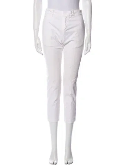 Pre-owned Nili Lotan Straight Leg Pants In Neutral