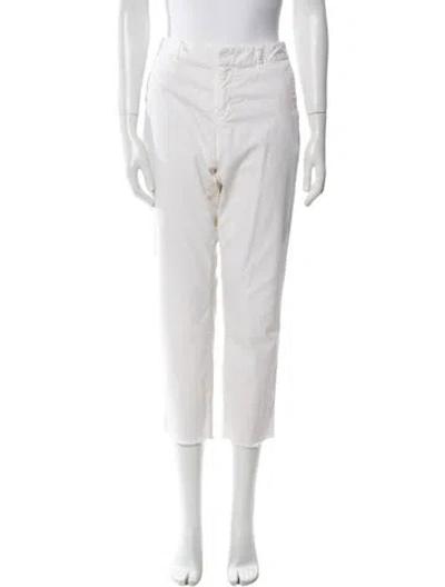 Pre-owned Nili Lotan Straight Leg Pants In Neutral