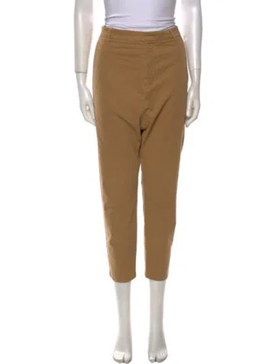 Pre-owned Nili Lotan Straight Leg Pants In Neutral