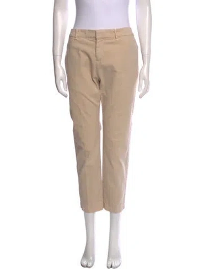 Pre-owned Nili Lotan Straight Leg Pants In Neutral
