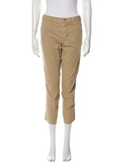 Pre-owned Nili Lotan Straight Leg Pants In Neutral
