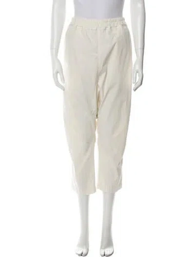 Pre-owned Nili Lotan Straight Leg Pants In Neutral