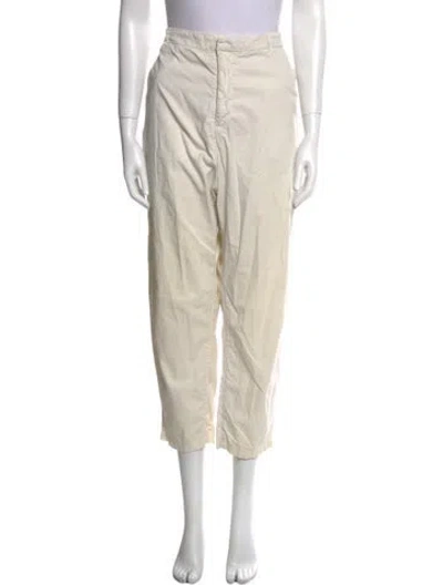 Pre-owned Nili Lotan Straight Leg Pants In Neutral