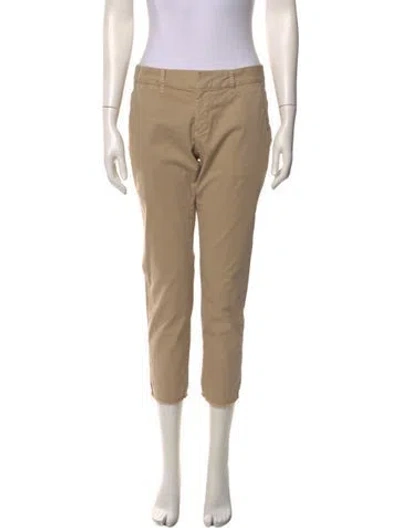 Pre-owned Nili Lotan Straight Leg Pants In Neutral
