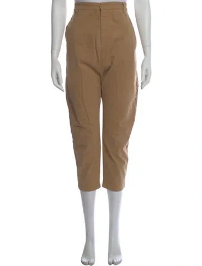 Pre-owned Nili Lotan Straight Leg Pants In Neutral