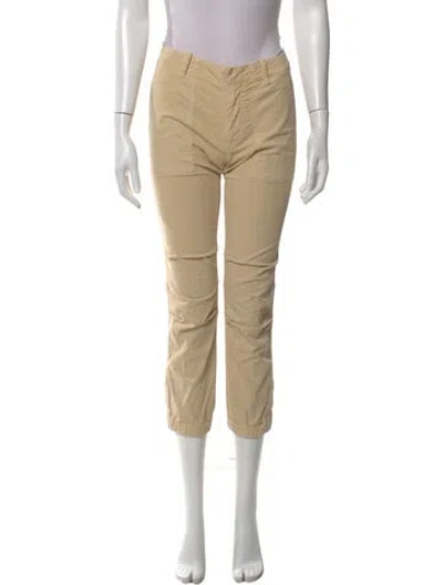 Pre-owned Nili Lotan Straight Leg Pants In Neutral