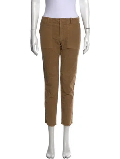 Pre-owned Nili Lotan Straight Leg Pants In Neutral