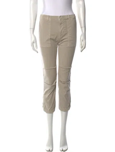 Pre-owned Nili Lotan Straight Leg Pants In Neutral