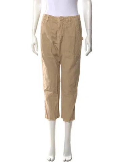 Pre-owned Nili Lotan Straight Leg Pants In Neutrals