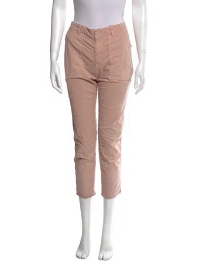 Pre-owned Nili Lotan Straight Leg Pants In Pink