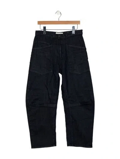 Pre-owned Nili Lotan Straight Leg Pants W/ Tags In Black