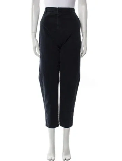 Pre-owned Nili Lotan Straight Leg Pants W/ Tags In Blue