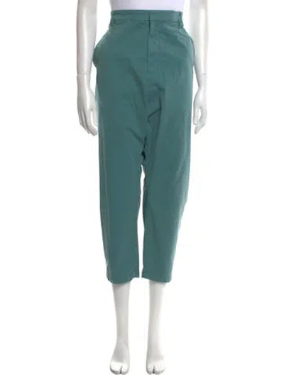 Pre-owned Nili Lotan Straight Leg Pants W/ Tags In Blue