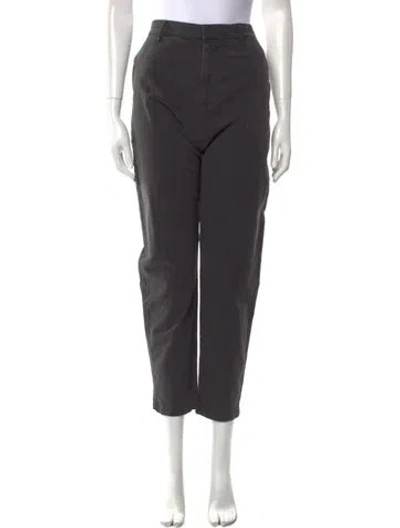 Pre-owned Nili Lotan Straight Leg Pants W/ Tags In Gray