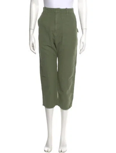Pre-owned Nili Lotan Straight Leg Pants W/ Tags In Green