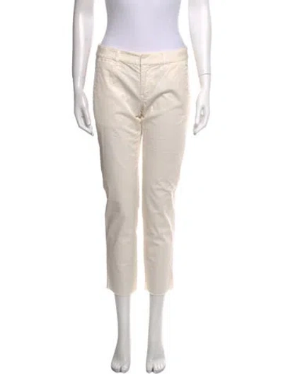 Pre-owned Nili Lotan Straight Leg Pants W/ Tags In Neutral