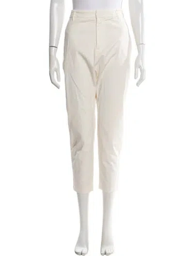 Pre-owned Nili Lotan Straight Leg Pants W/ Tags In White