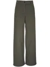 Nili Lotan Yannic Cotton-twill Cargo Pants In Grün