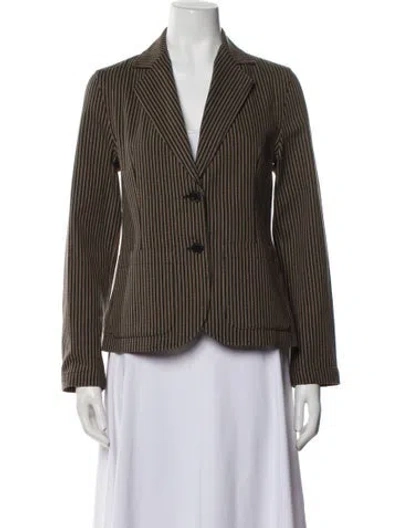 Pre-owned Nili Lotan Striped Blazer