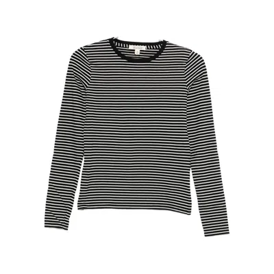 Nili Lotan Simone Tee In Gray