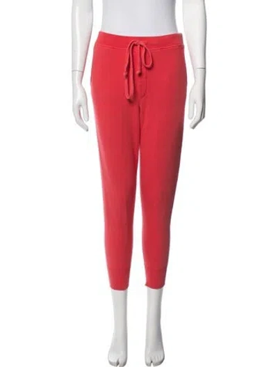 Pre-owned Nili Lotan Sweatpants In Red