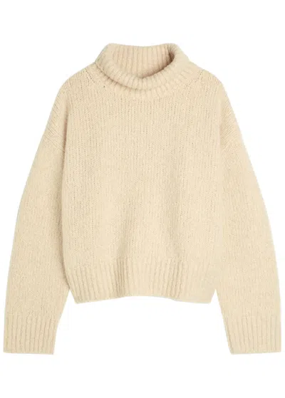 Nili Lotan Tabitha Cashmere-blend Jumper In White