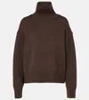 Nili Lotan Tabitha Cashmere Turtleneck Sweater In Brown
